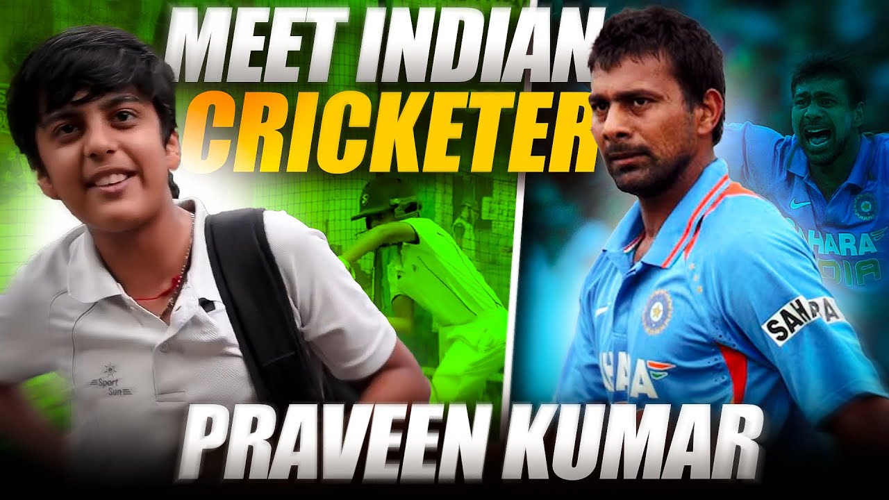 MEET INDIAN CRICKETER OR MY NEW COACH | AAHNIK DHANKAR 