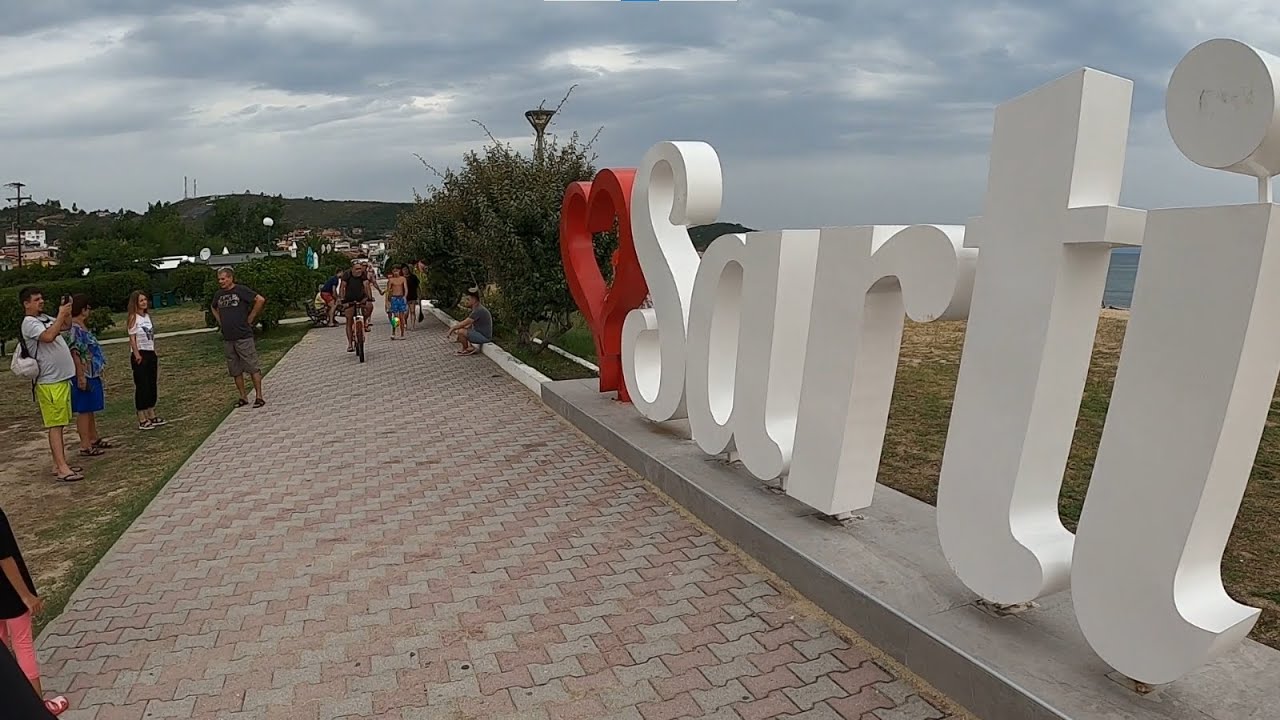 Statiunea Sarti Si Camping ul Armenistis Din Grecia