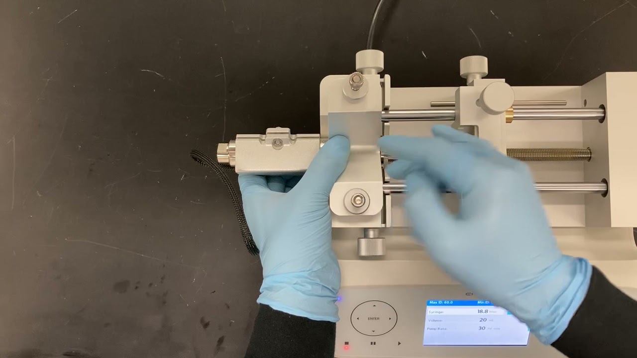 How To Set The Temperature Control On The Chemyx Fusion 6000 Syringe Pump