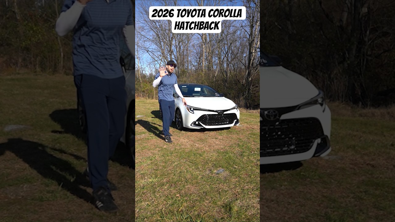 5 причин купить Toyota Corolla Hatchback 2026 года! 😁
