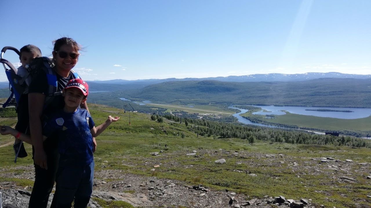 Vi fortsätter våran semester i Tärnaby/Hemavan.
