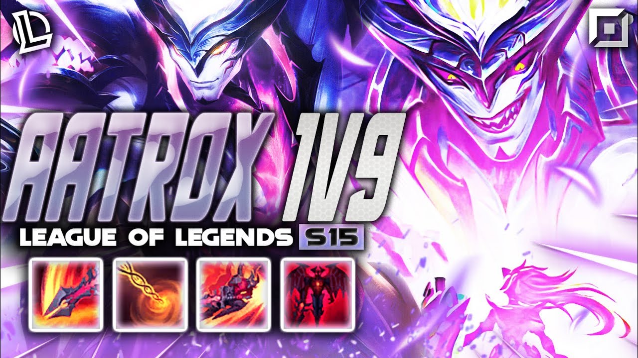 МОНТАЖ AATROX №18 - AATROX 1V9 | Ez LoL Plays