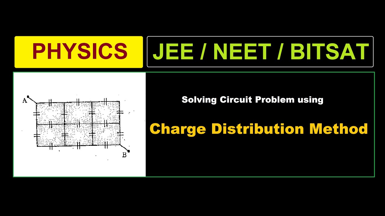 Charge Distribution Method - Circuit Analysis #physics