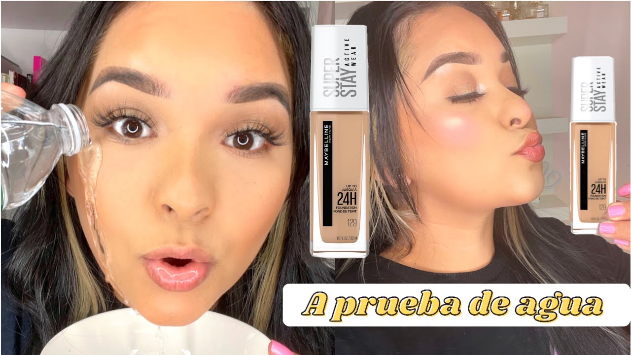 Nueva Base de Maybelline | A prueba de Agua 💦  | Anti Transferencia | Piel Blindada en un Paso 😱