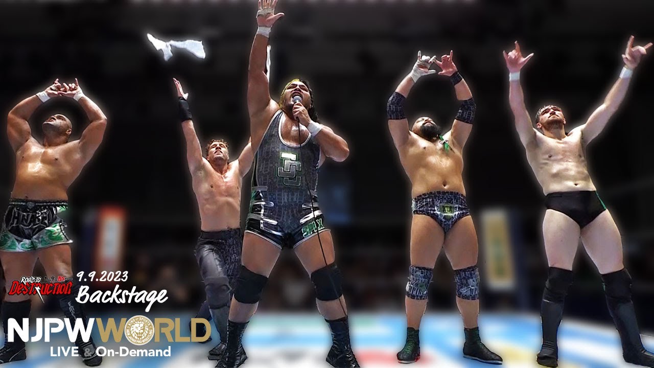 #njdest 7th match Backstage 9/9/23 (with Subtitles)｜Road to DESTRUCTION 第7試合 Backstage