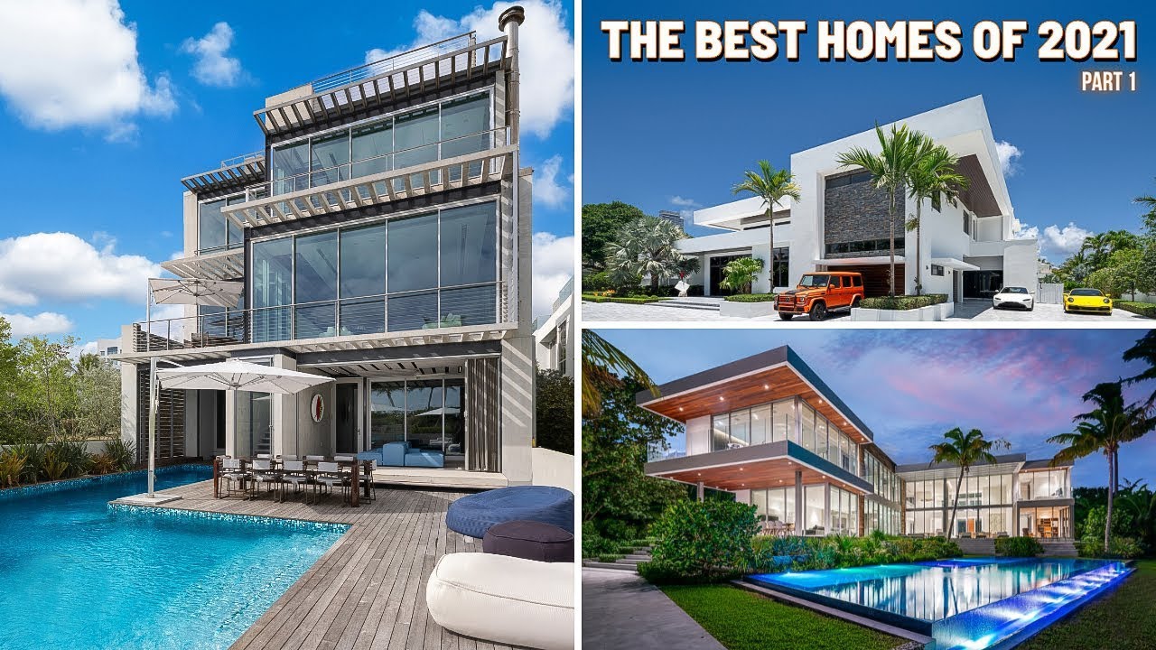 4 HOURS of LUXURY HOMES! The Best Homes of 2021 (part 1)