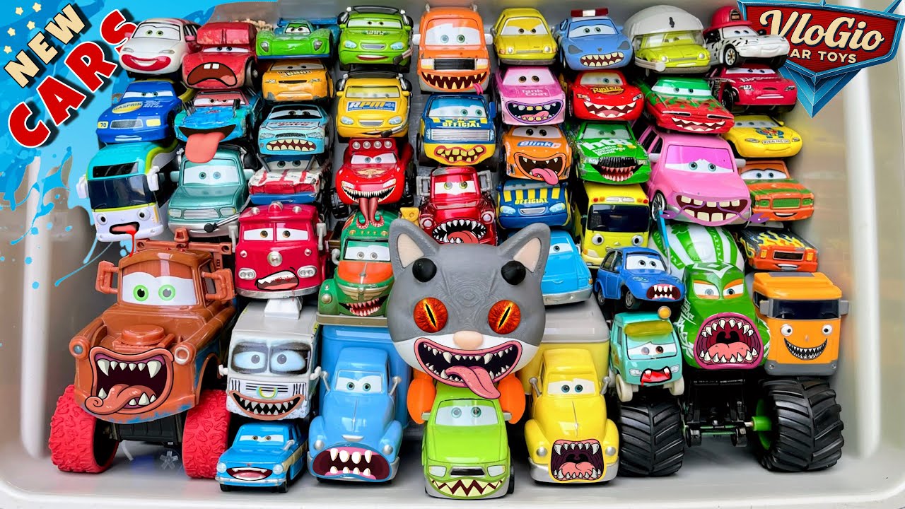 Disney Pixar Cars Unboxing Review | Lightning McQueen, Tow Mater, Doc Hudson, Sally Carrera, Cruz