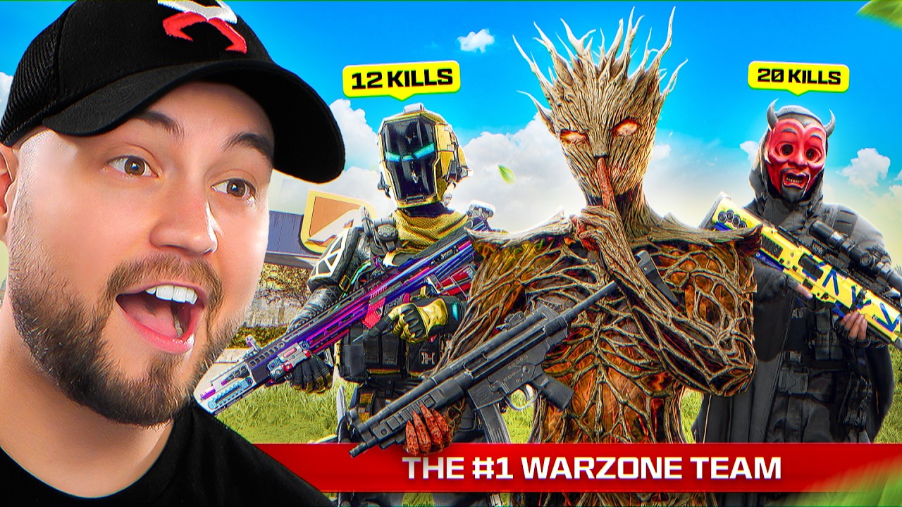 I Met Warzone's FUNNIEST TEAM in Random Quads!