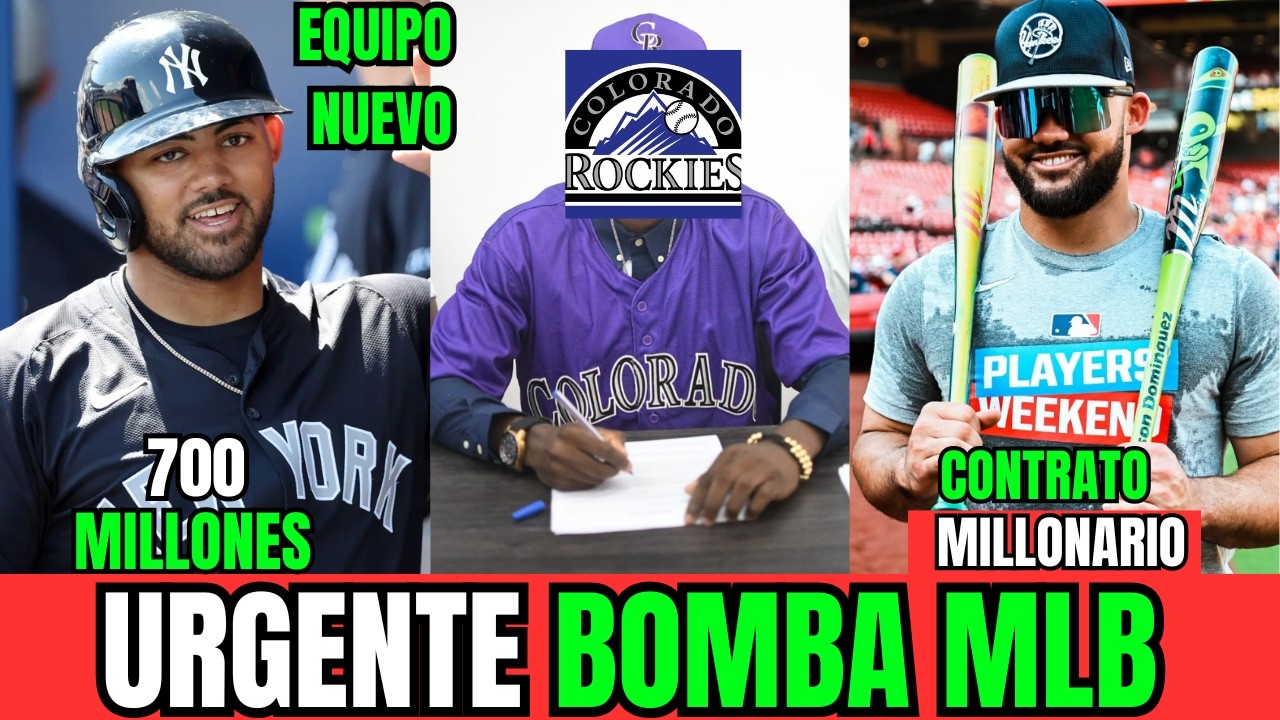 BOMBA! JASSON DOMINGUEZ FIRMA CONTRATO MILLONARIO! ROCKIES LOCOS POR SU NUEVO JUGADOR