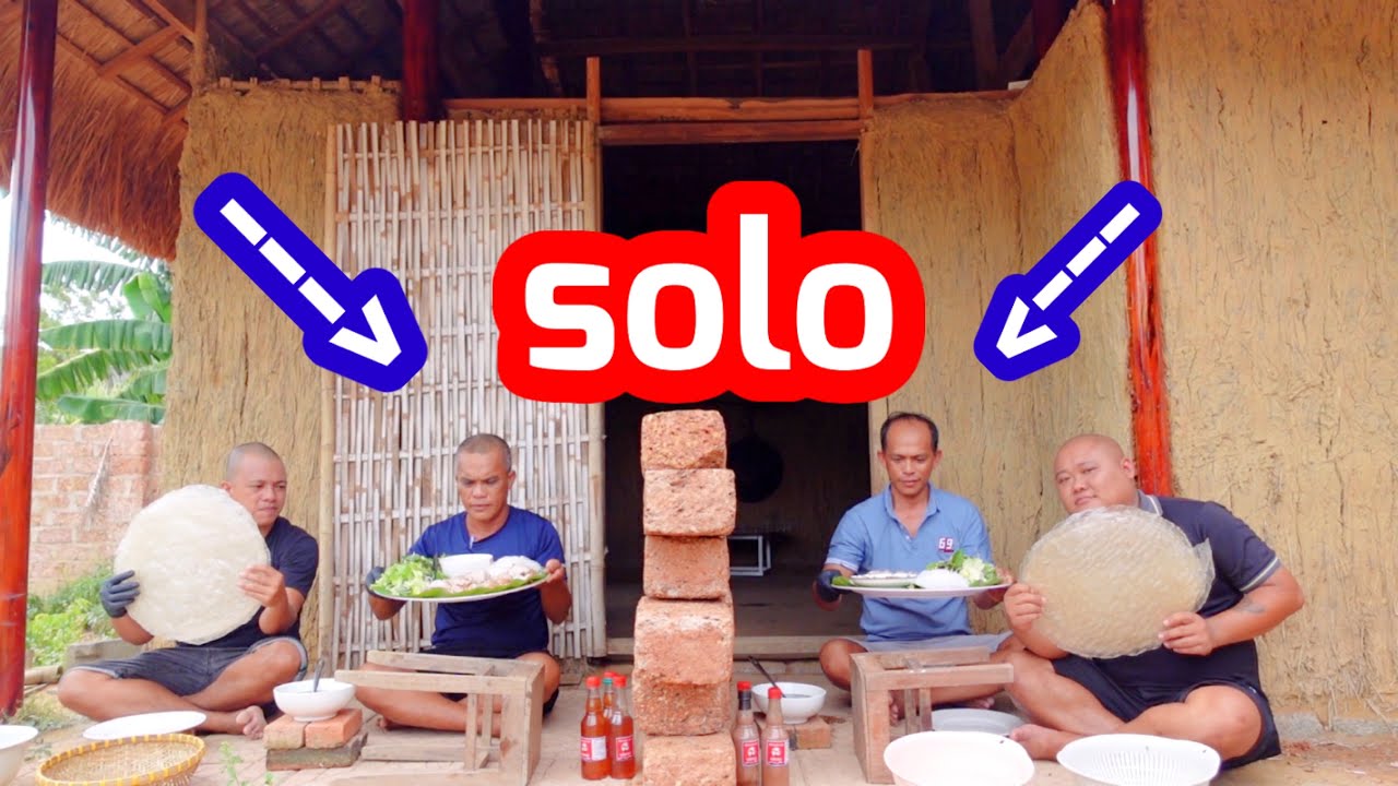 Ku Đen Ghé Tận Nơi Thách Đấu Hải Uy Tín Thi Ăn Bánh Tráng Cuốn Tổng Hợp | SON DUOC VLOG