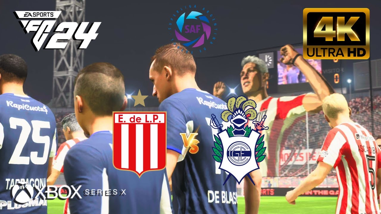 EA FC 24 - Estudiantes vs Gimnasia | El Clásico de La Plata | Next Gen - Series X [4K 60FPS].