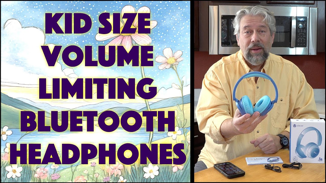 iClever BTH22 Kids Bluetooth Headphones -- DEMO & REVIEW