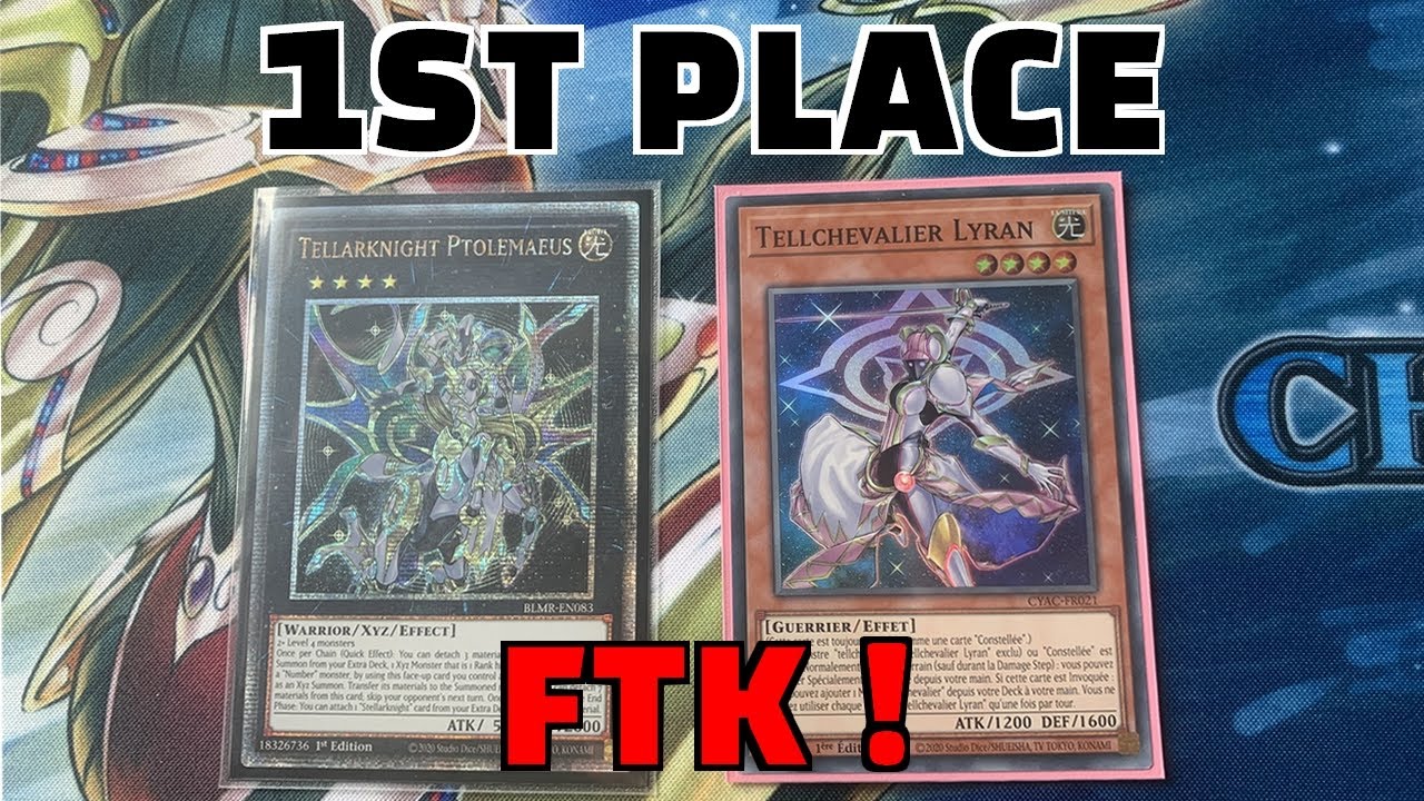 TELLARKNIGHT CONSTELLAR FTK DECK PROFILE 1ST PLACE UNDEFEATED