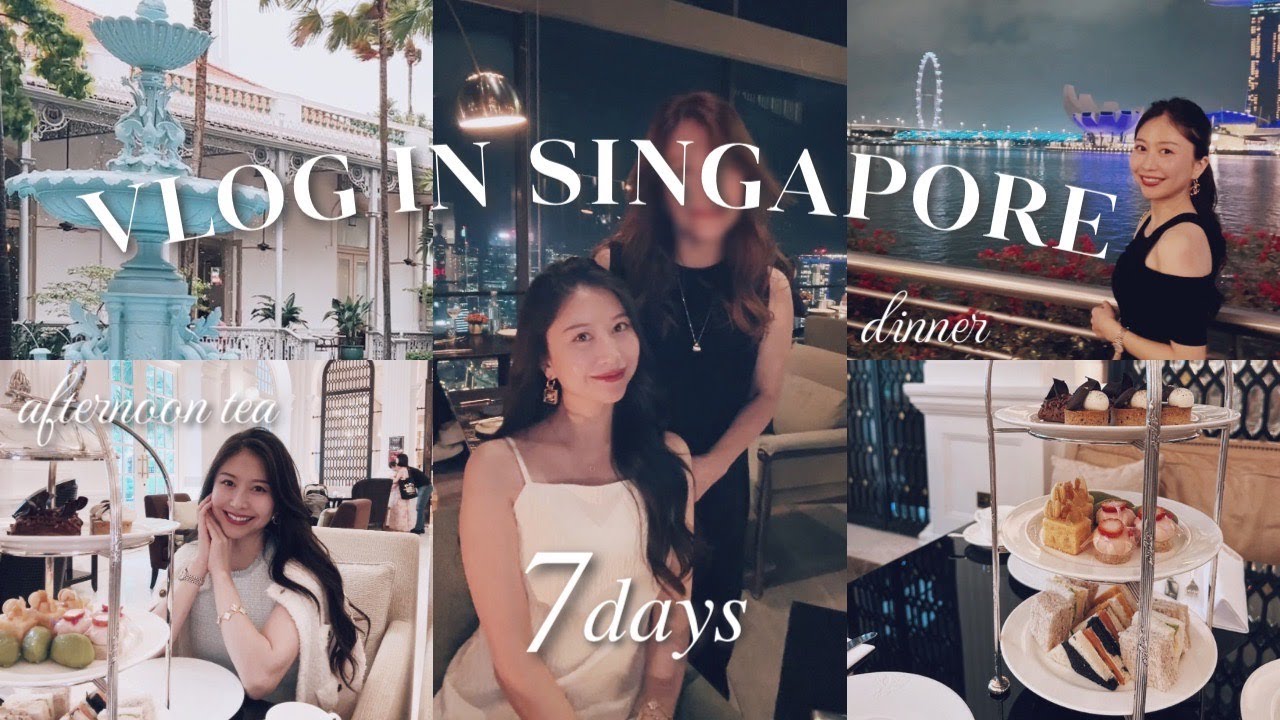 【vlog】母と過ごす7日間♡シンガポールおすすめのお店で今後について語ってみた
