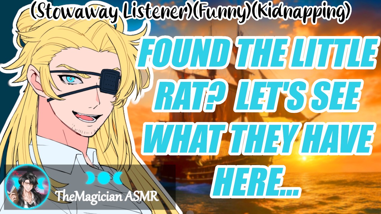 [M4A] Captured by Infamous Pirate Captain | Stowaway Listener | Whimsical ASMR RP Audio