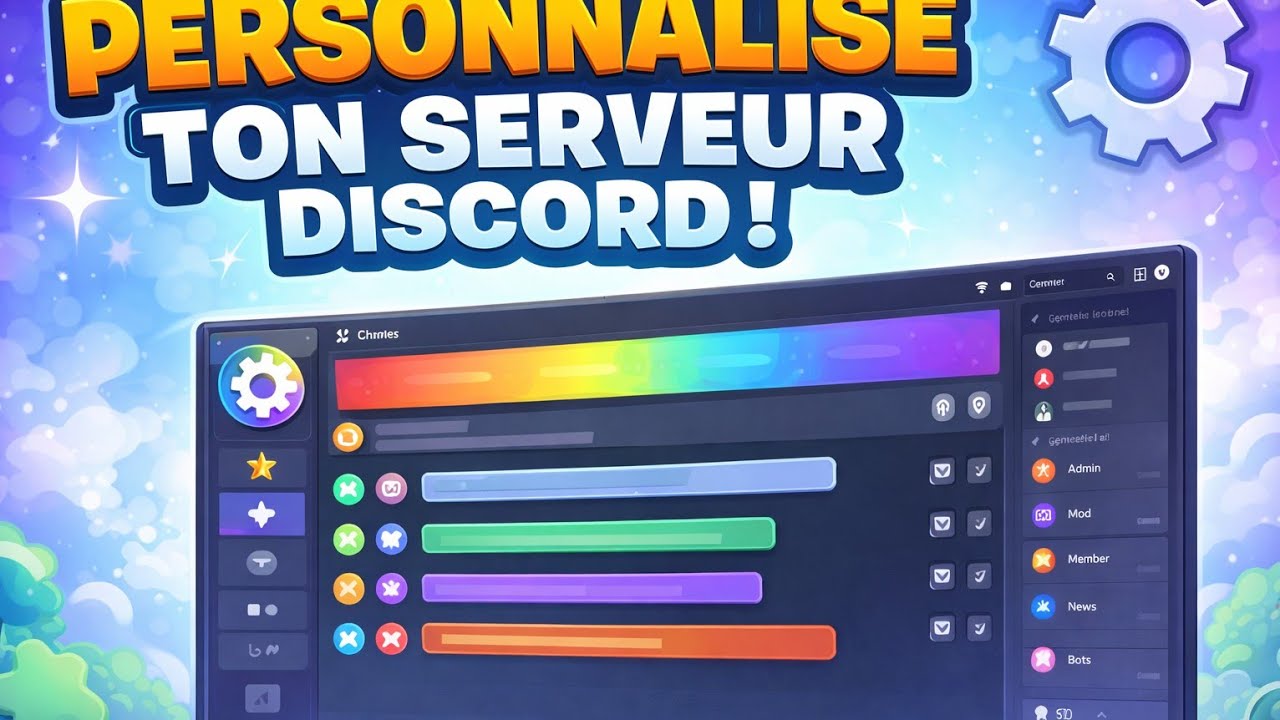 (TUTORIEL DISCORD) COMMENT PERSONNALISER FACILEMENT TON SERVEUR DISCORD