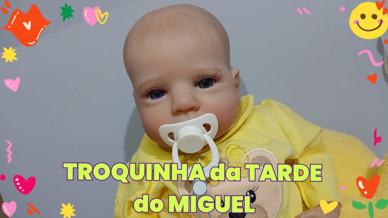 TROQUINHA DA TARDE do Bebê reborn Miguel. #roleplay #juartreborn #bebêreborn 