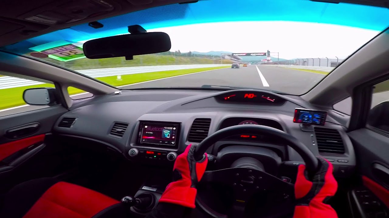 【POV】富士スピードウェイ走行 by Honda CIVIC TYPE R (FD2)  ’20.10.15