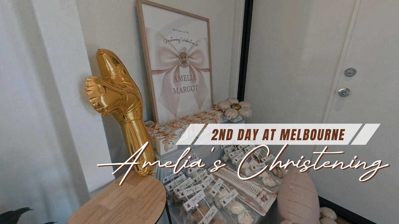 Amelias christening