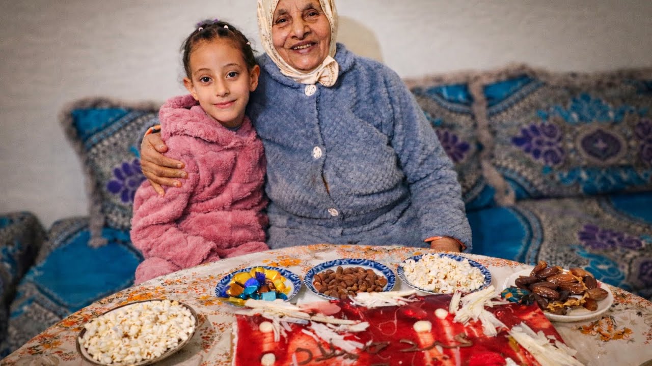 مفاجأة عيد ميلاد جدة أمي بمناسبة 100 سنة 🎉👵