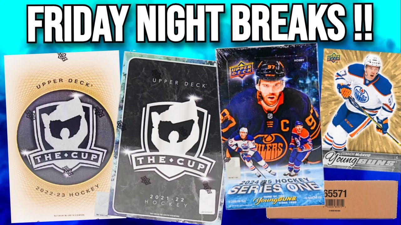 Friday Night Hockey Breaks !! - CUP CASES, Mixers & Series 1!!🔥
