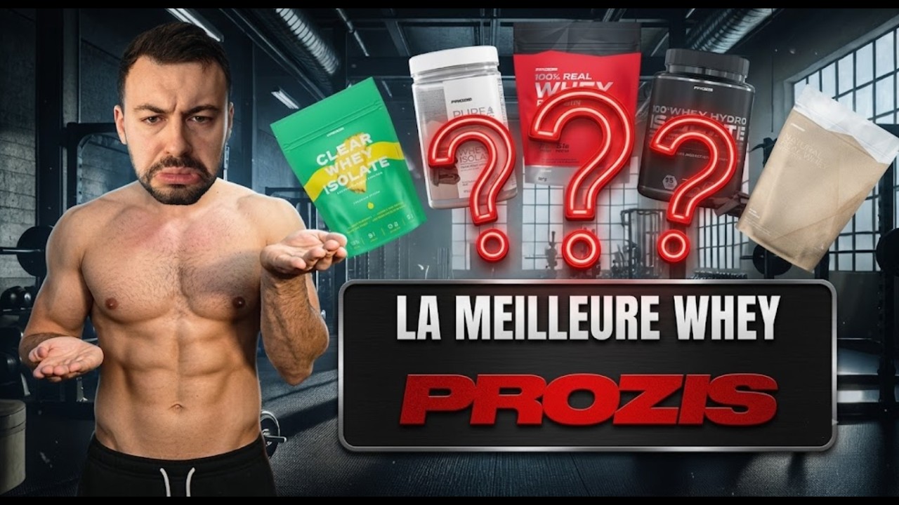 MEILLEURE WHEY PROZIS (Classement complet 😱) : Mon Avis Honnête + Code Promo Prozis avec cadeau