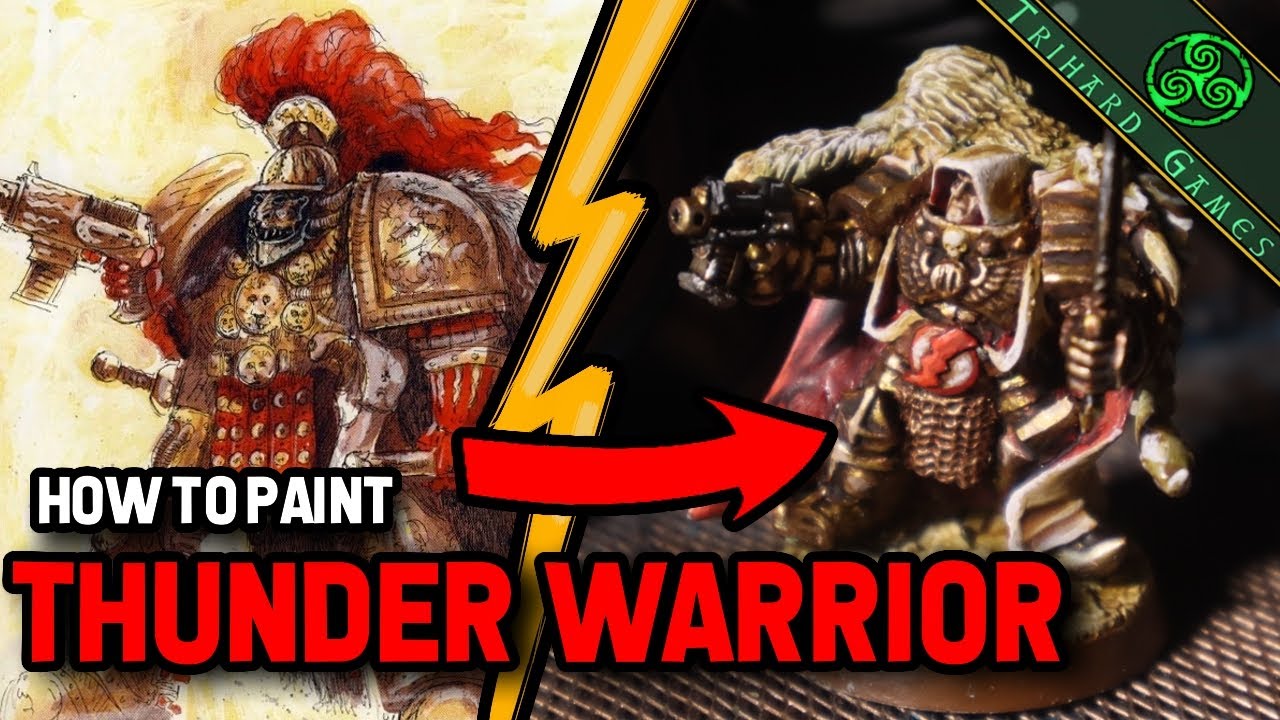 Blachitsu - Bronze & Sepia on a Kitbashed THUNDER WARRIOR!