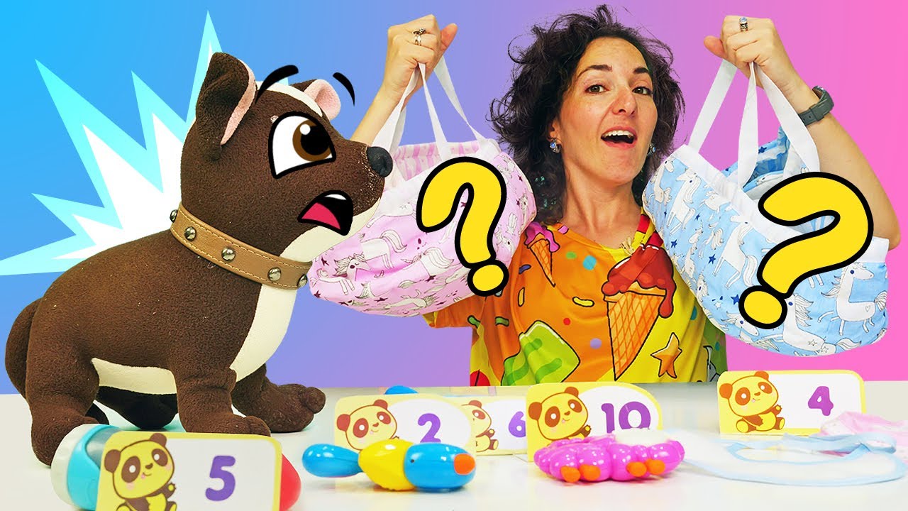 Il cane giocattolo Cioccolata va a fare le spese per il bebè. Video per i bambini piccoli