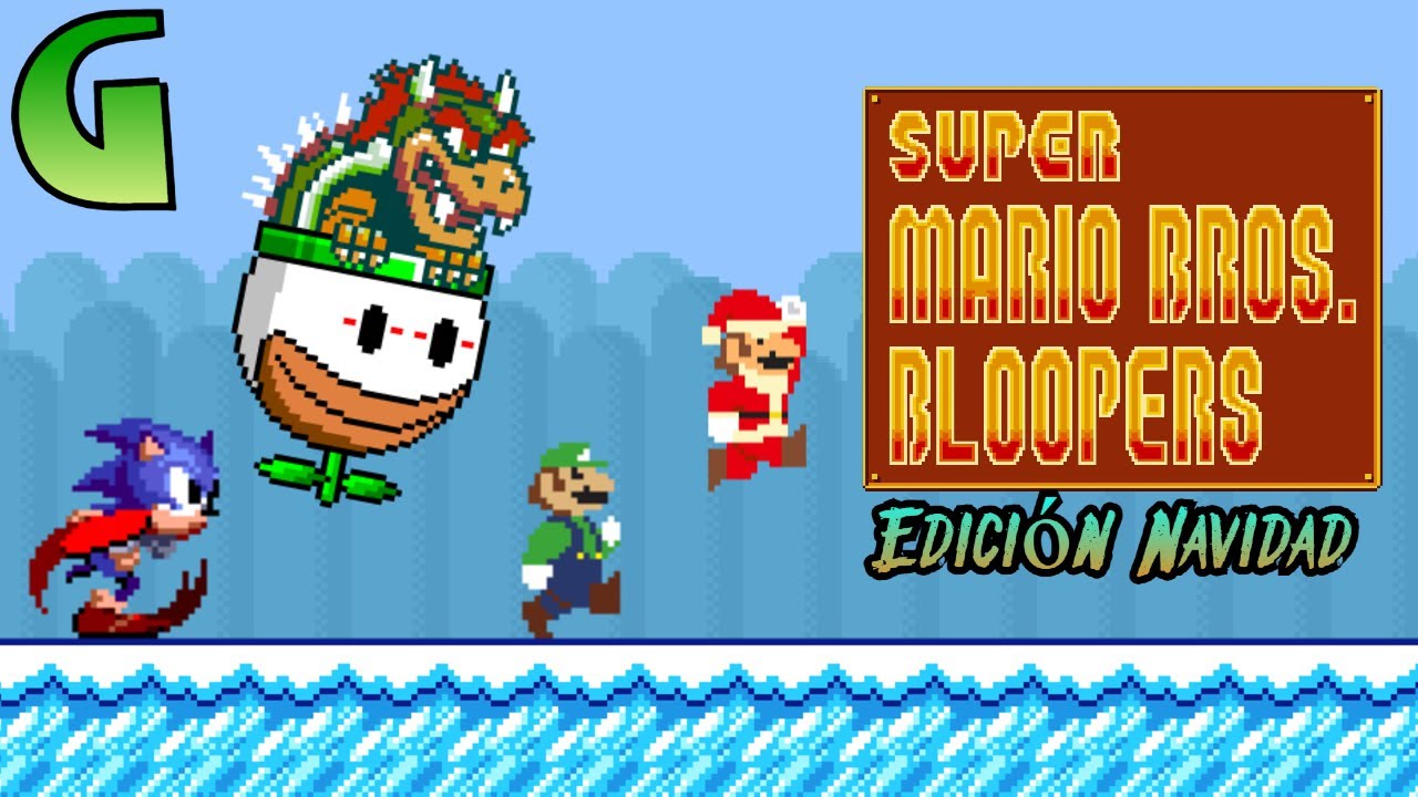 Super Mario Bros Bloopers: Edición Navidad