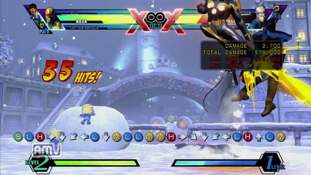 UMVC3 Nova TA infinity combo