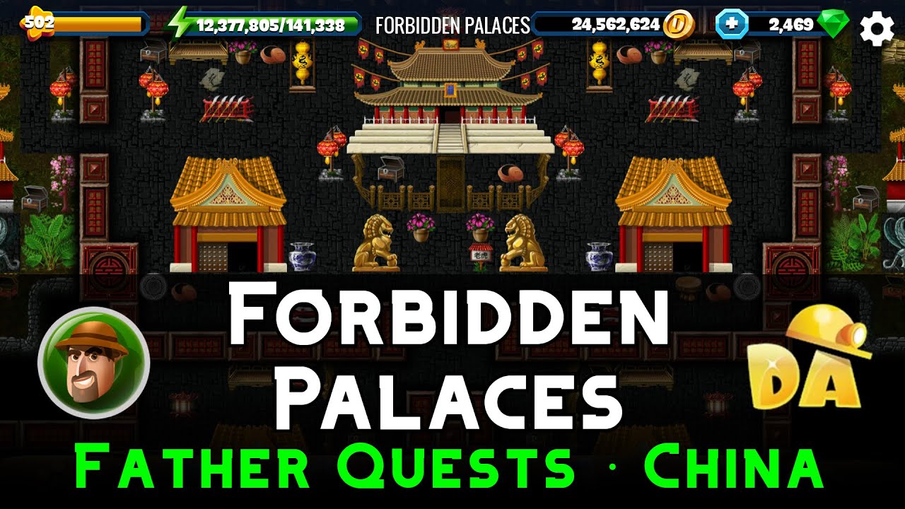 Forbidden Palaces | Father China #28 | Diggy's Adventure