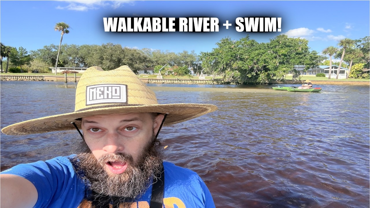 Epic Low Water Kayak Trip: Telegraph Creek to Caloosahatchee – Walkable River + Secret Sand Hangout