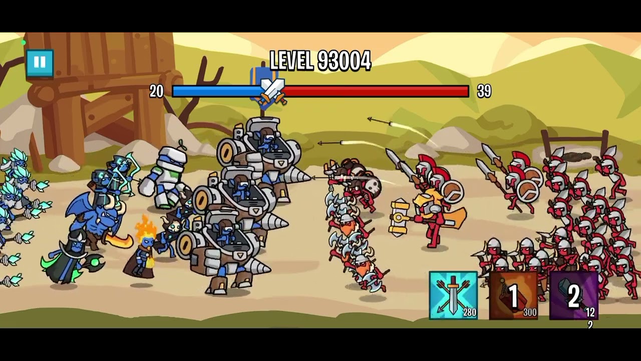 Level 93.000 Stick Battle: War of Legions