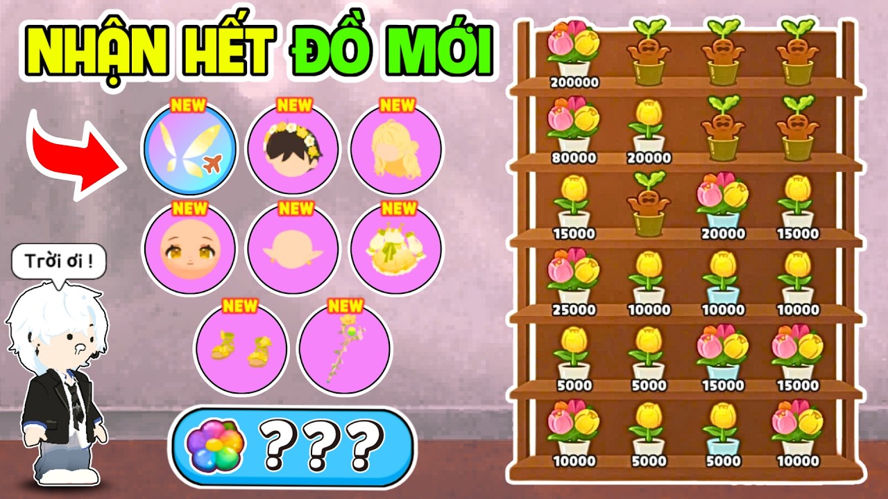 BEDY DÙNG HẾT TI.ỀN NHẬN HẾT ĐỒ HIẾM KHI CH.ƠI UPDATE TIÊN HOA NHÂN PHẨM | PLAY TOGETHER