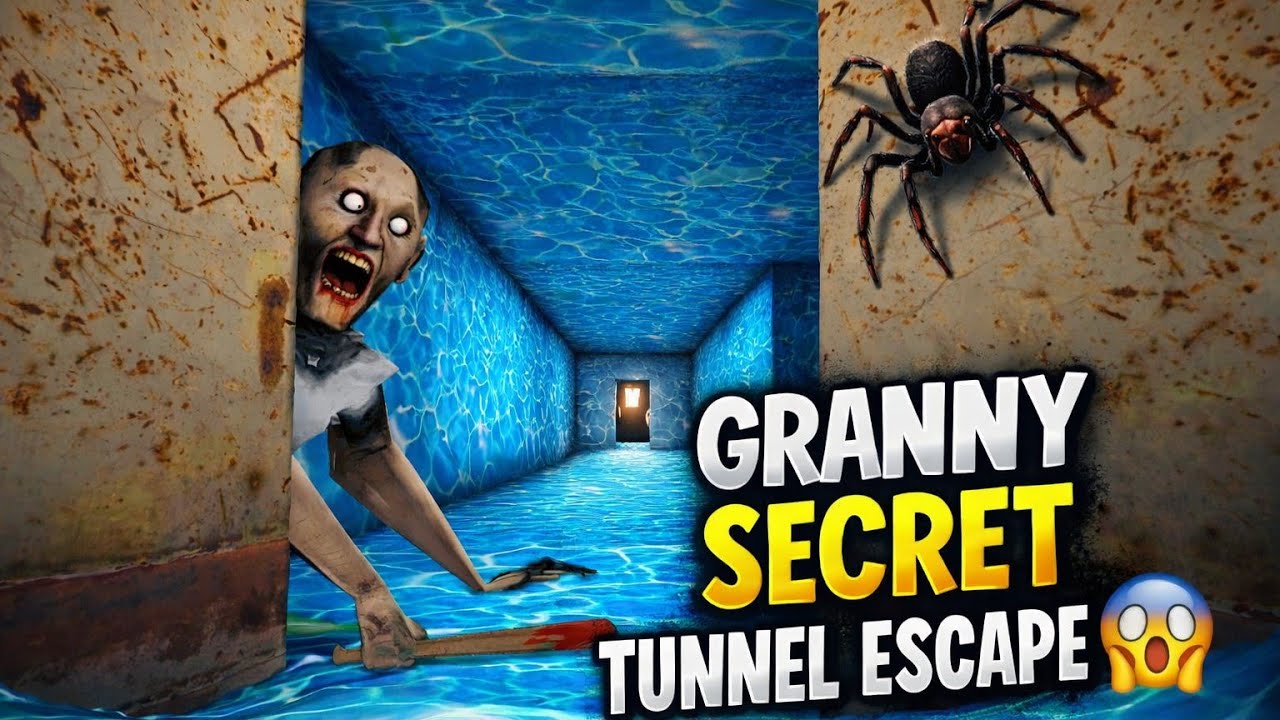 Granny's Underwater Tunnel Escape Gameplay 🧟