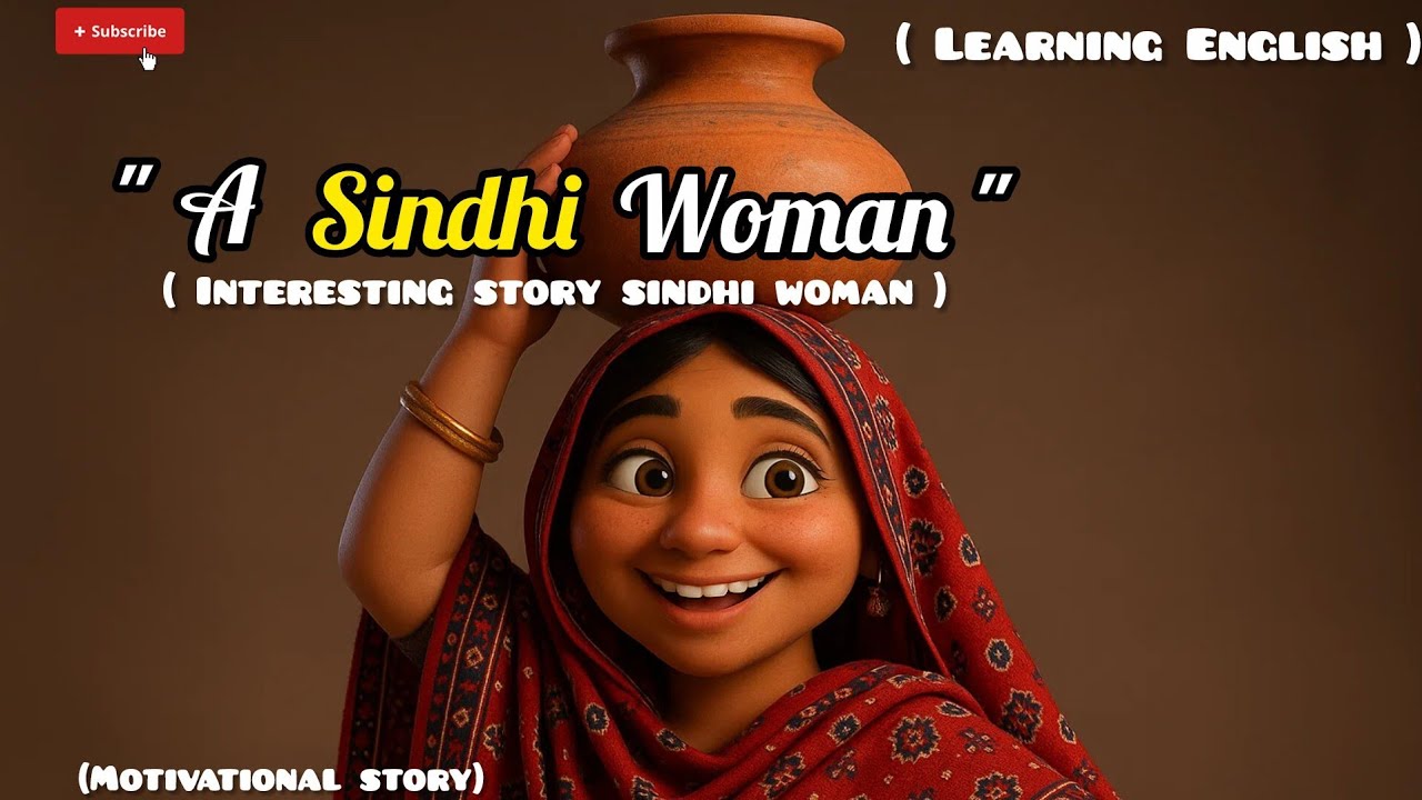 A Sindhi Woman 🌟 Heart touching story Sindh woman struggling Story| Improve your speaking English| 