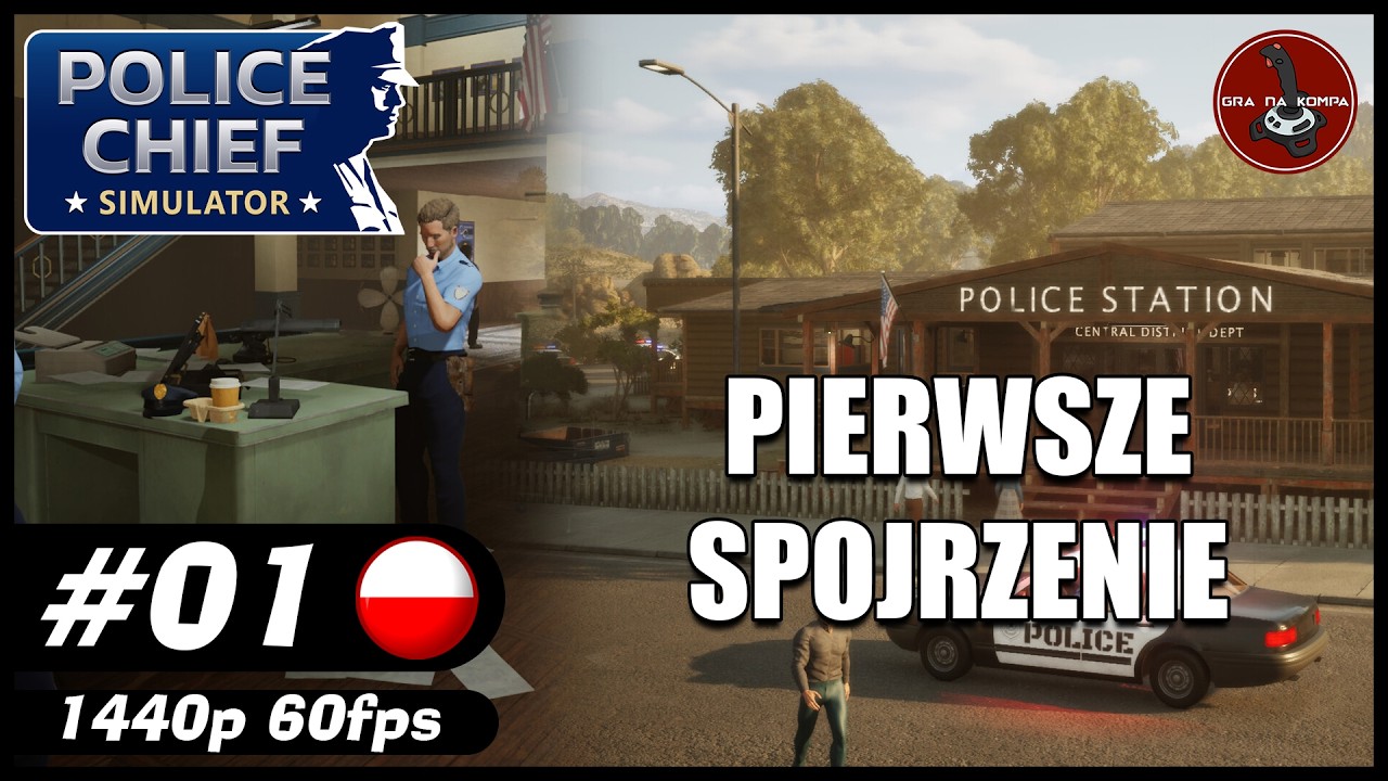 Pierwsze spojrzenie || #1 || Police Chief Simulator gameplay PL