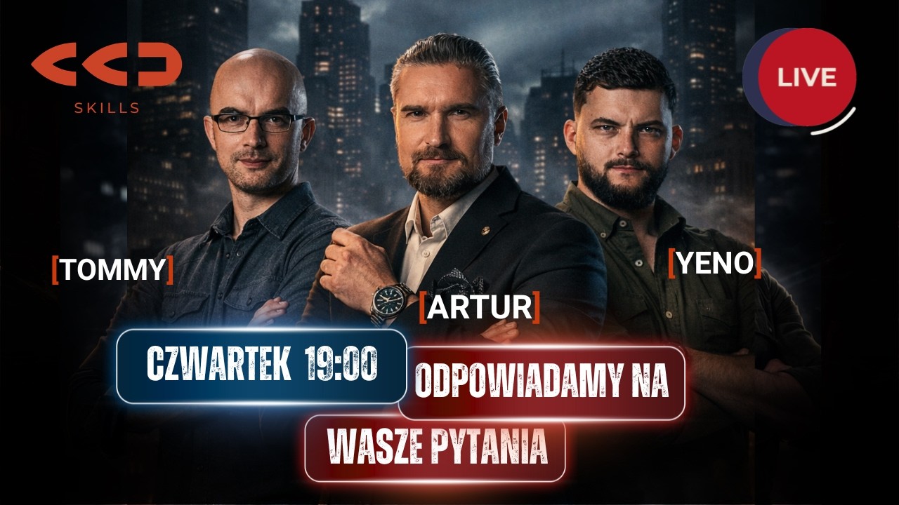 Widzimy się na żywo! 🔴 Pierwszy LIVE CCD Skills