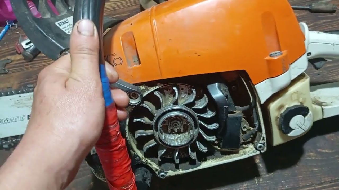 Stihl MS 391 Bontás és hiba feltárás!