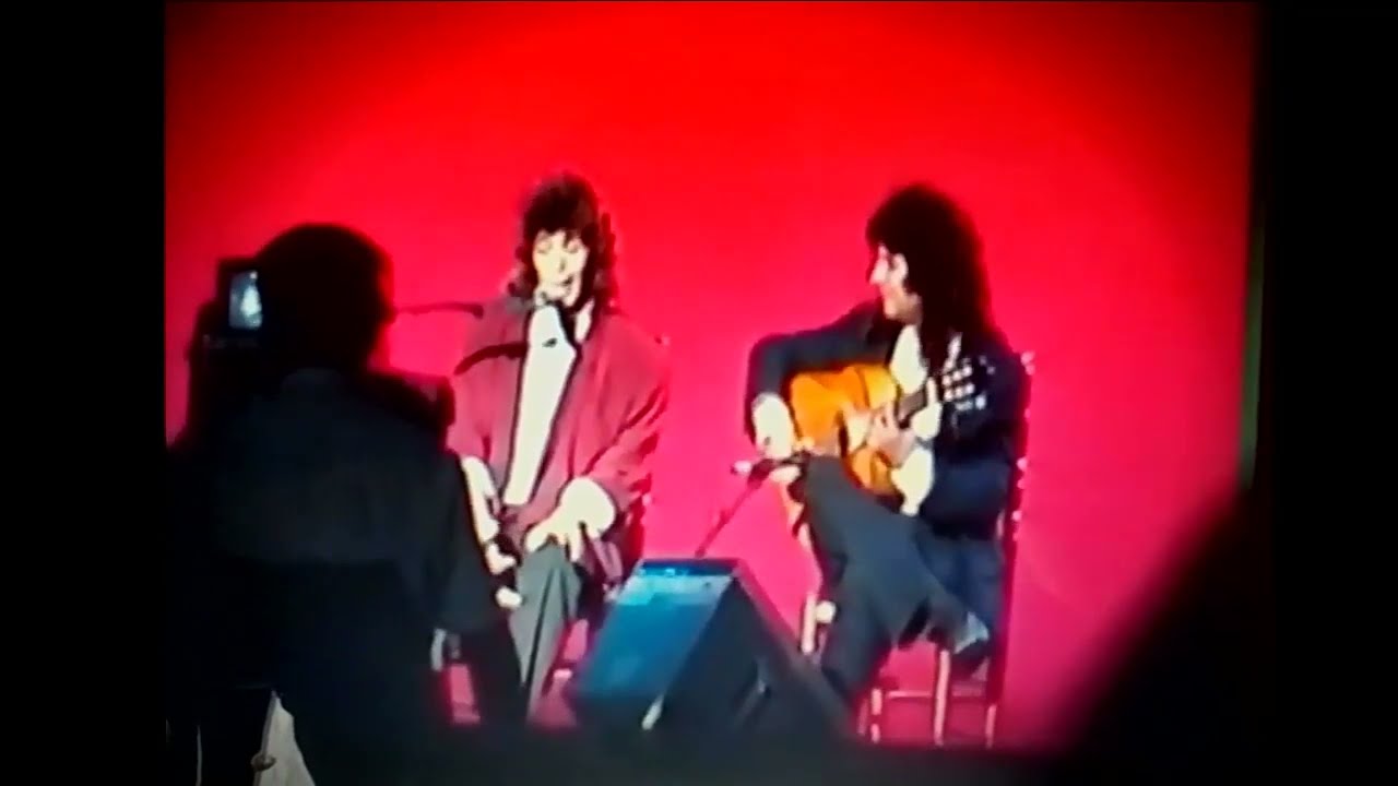 Camarón (1990) presentacion concierto Málaga