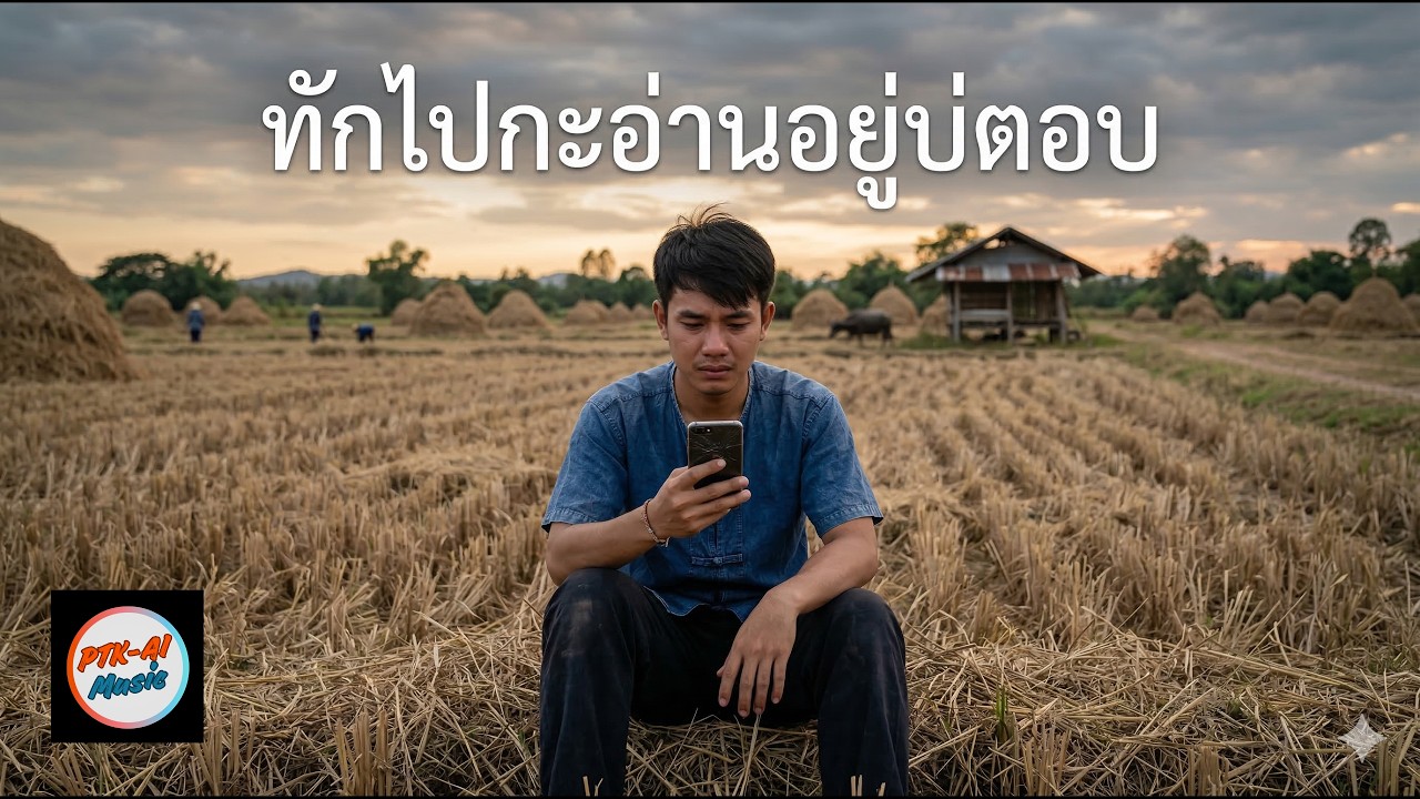 ทักไปกะอ่านอยู่บ่ตอบ-ลูกทุ่งอกหัก PTK-AI Music