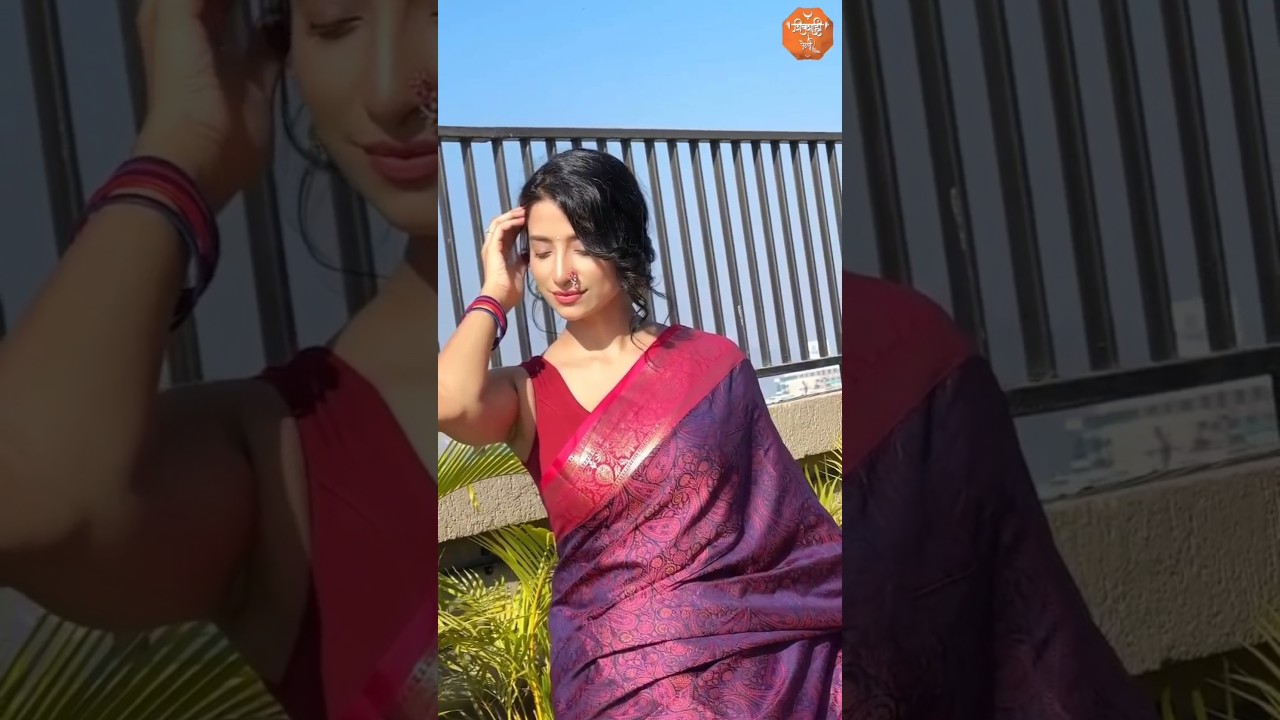 साडी मध्ये तर भारी  दिसणारच ना....