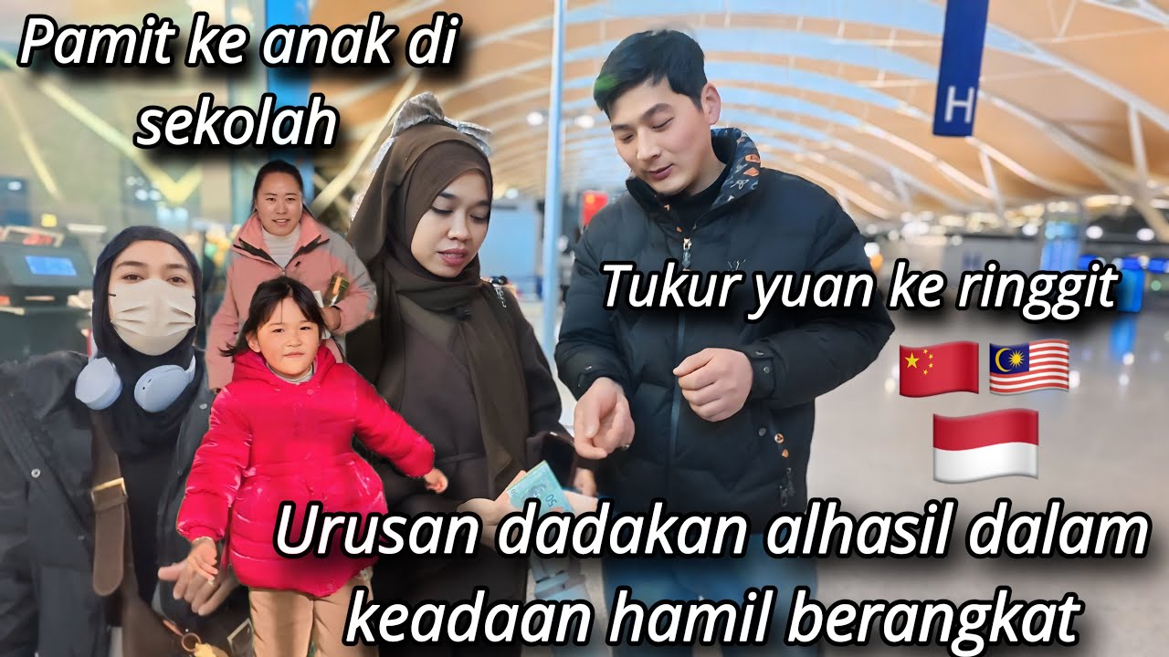 DADAKAN PERJALANAN CHINA INDONESIA DAN MALAYSIA DALAM KEADAAN HAMIL  @WANDADIPEDESAANCHINA