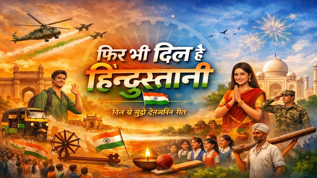 फिर भी दिल है हिन्दुस्तानी 🇮🇳 | दिल छू लेने वाला देशभक्ति गीत