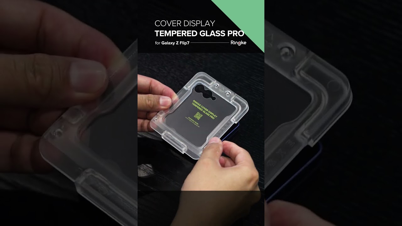 Galaxy Z Flip 7 | Ringke Easy Slide Tempered Glass for Cover Display