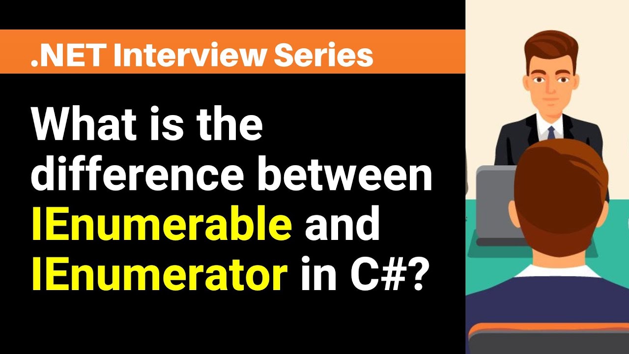 What is the difference between IEnumerable and IEnumerator in C# ?