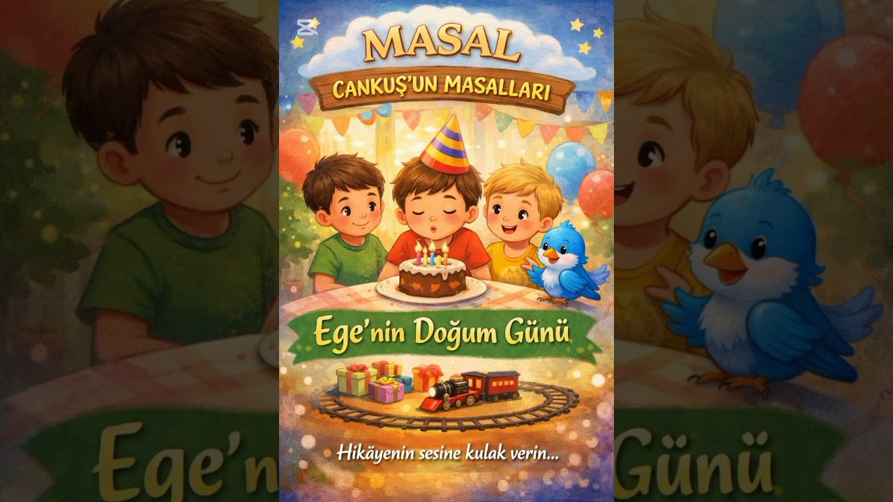 "Ege'nin Doğum Günü"  🚂🎁 Cankuş 'un Masalları 