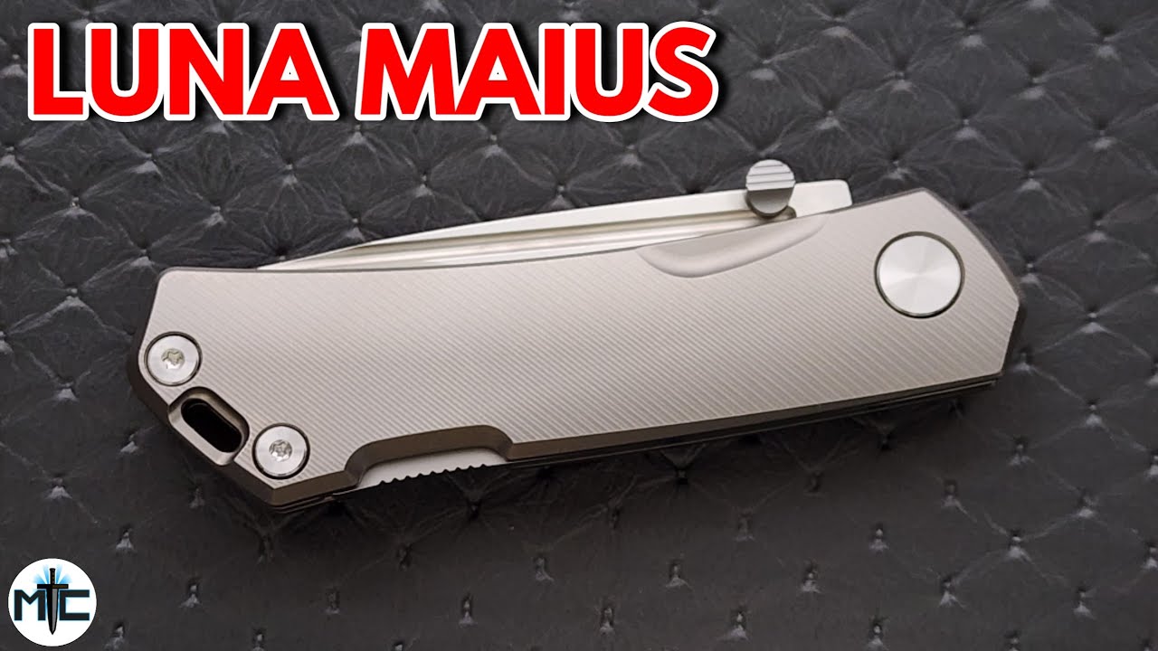 Real Steel Luna Maius Folding Knife - Overview and Review