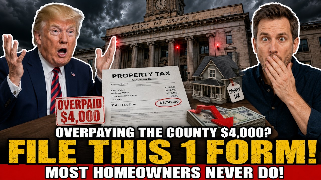 Homeowners Are Overpaying the County $4,000 a Year &mdash; Unless They File This 1 Form