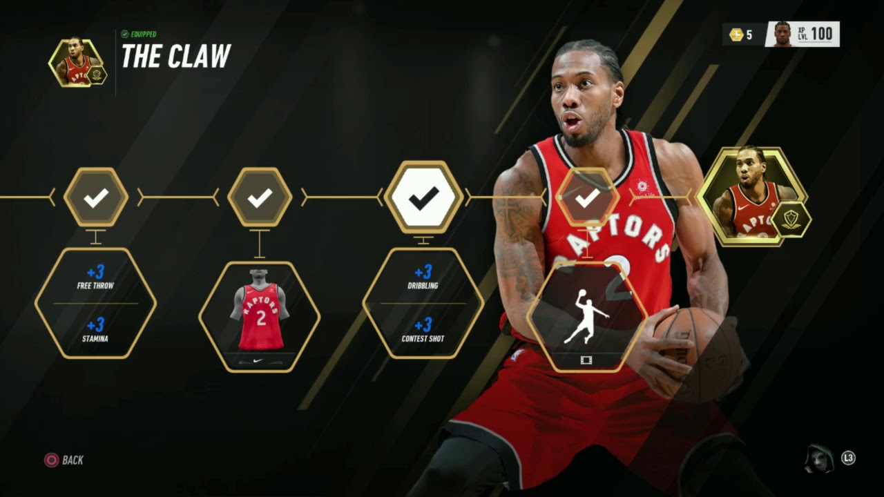 NBA LIVE 19 BEST BUILDS EP. 1 WING DEFENDER KHAWI BUILD!!!!!!!